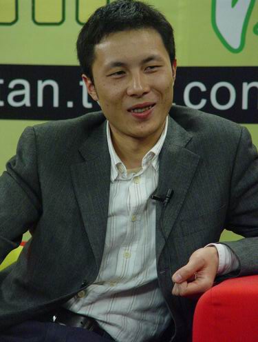 捉鱼网董事长兼创始人潘世峰做客TOM图片集